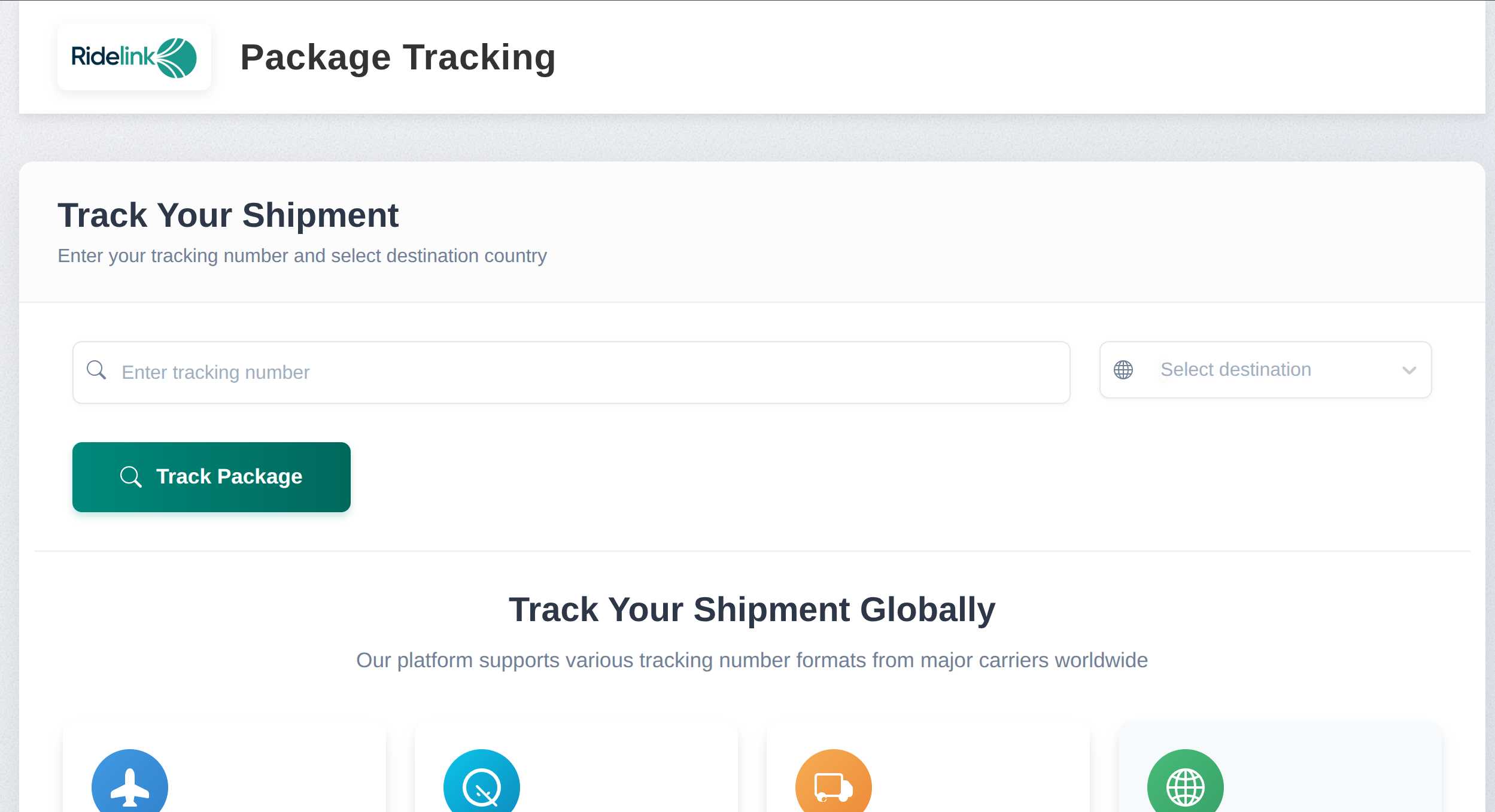 Package Tracking